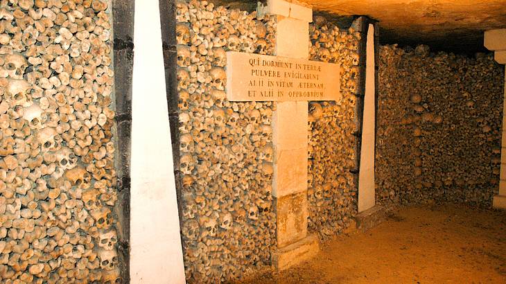 Hallways, Paris Catacombs, Paris, France