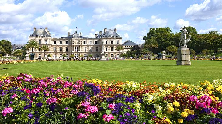 Luxembourg Gardens and Palace, Paris, France