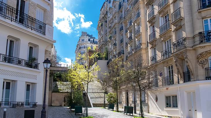 Stairs, Montmartre, Paris, France