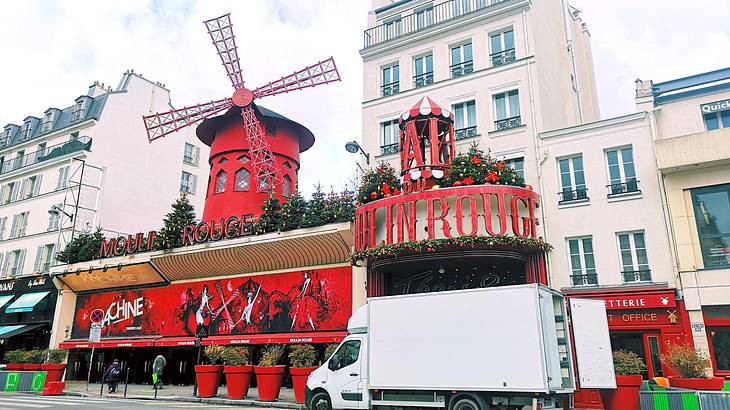 Moulin Rouge Cabaret, Paris, France