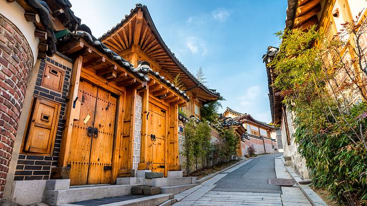 Bukchon Hanok Village is one of the unusual things to do in Seoul