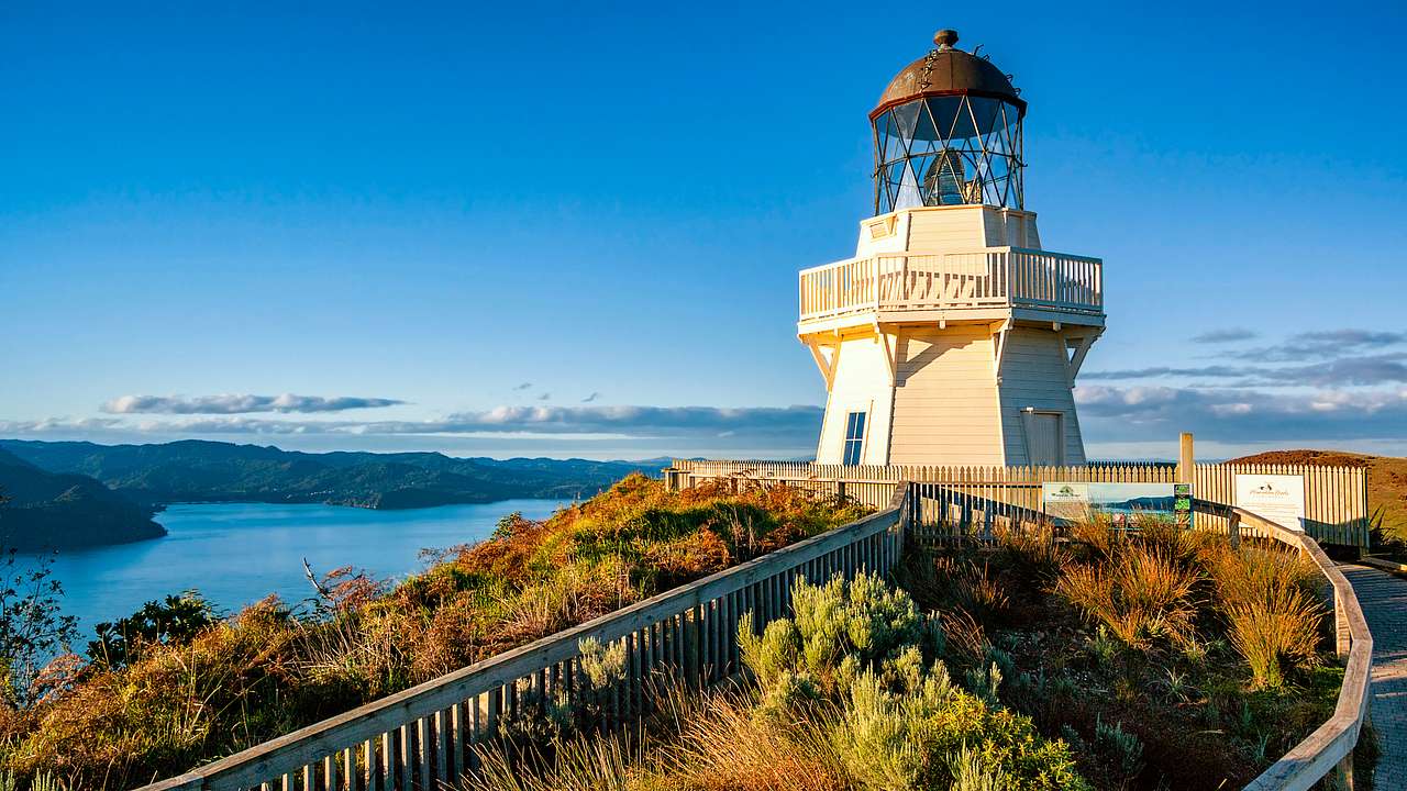 Manukau Heads Lighthouse, New Zealand