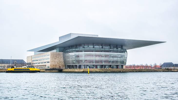 Copenhagen Opera House is one of the more contemporary landmarks in Denmark