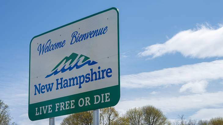 One of the many facts about New Hampshire state is about the French road signs