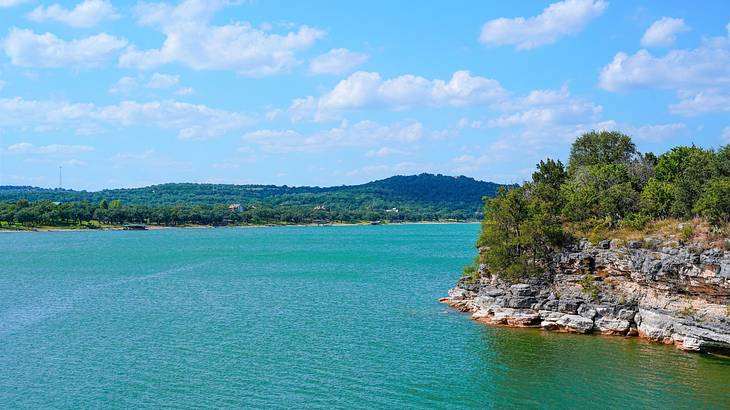 One of numerous fun Austin date ideas is going on a Lake Travis boat tour One of numerous fun Austin date ideas is going on a Lake Travis boat tour