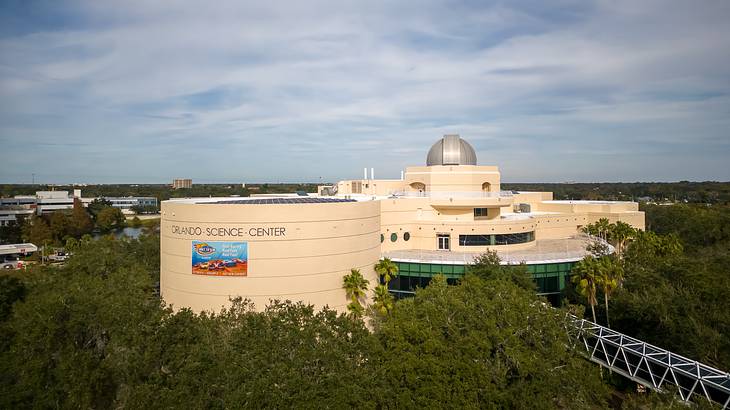 Orlando Science Center is one of the famous landmarks in Orlando, Florida, for kids