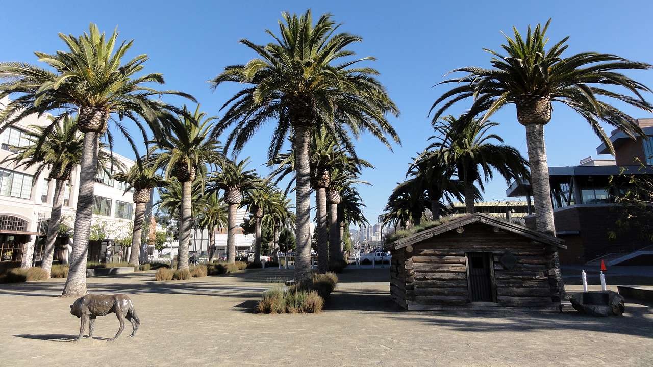 Jack London Square is one of many landmarks in Oakland