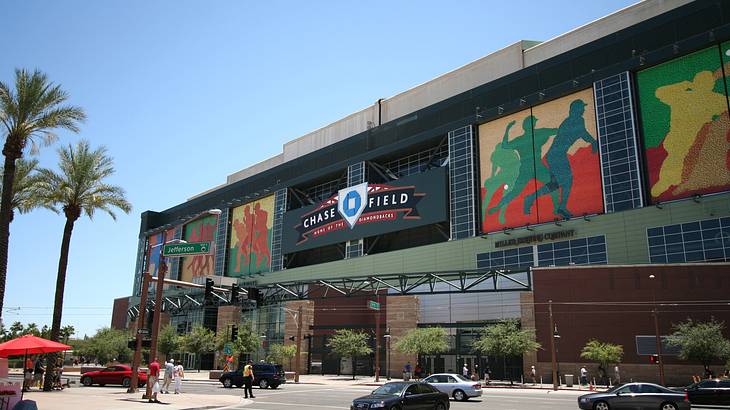 One of the fun things to do in Downtown Phoenix, Arizona, is going to Chase Field