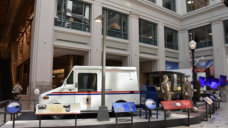 One of the fun DC date ideas is going to the United States Postal Museum