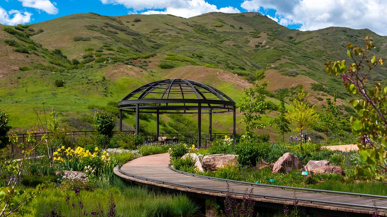 Red Butte Garden is one of the most scenic landmarks in Salt Lake City, Utah