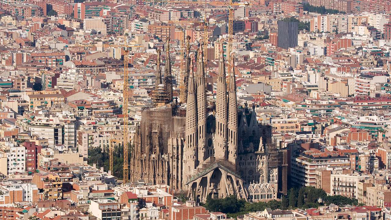Sagrada Familia is considered one of the important historical landmarks in Europe