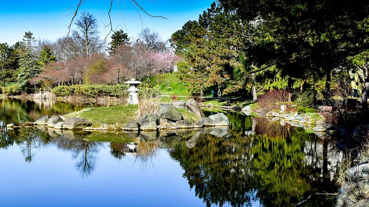 One of the most romantic things to do in Buffalo, NY, is visiting the Japanese Garden