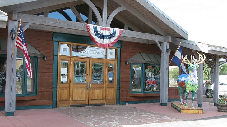 One of the fun things to do in Colorado Springs indoors is the Ghost Town Museum