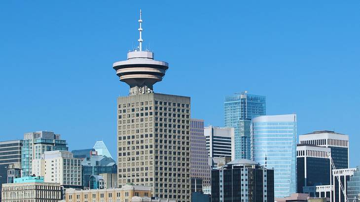 The Vancouver Lookout Tower is one of the best viewpoints in Vancouver, BC