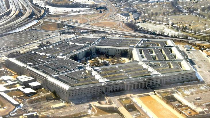 One of the most famous Washington, DC, landmarks is the Pentagon