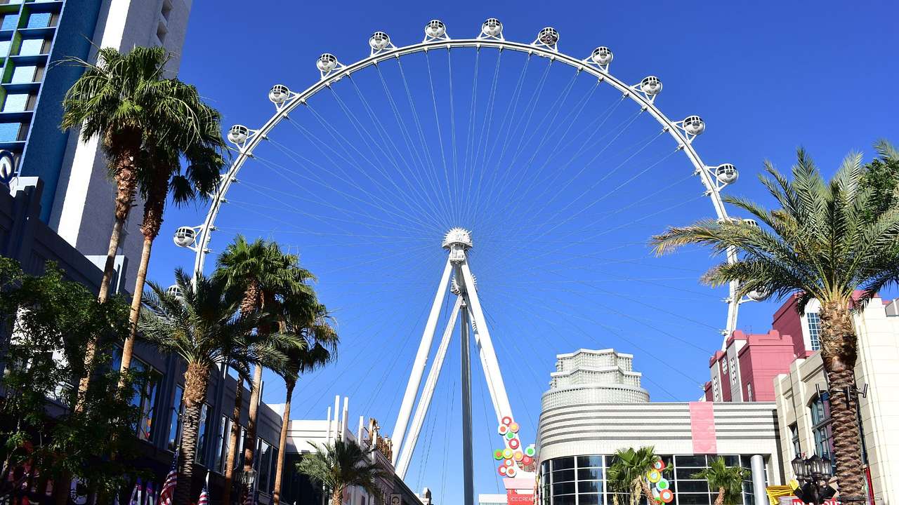 Riding the Ferris wheel is a must on your 36 hours in Las Vegas itinerary