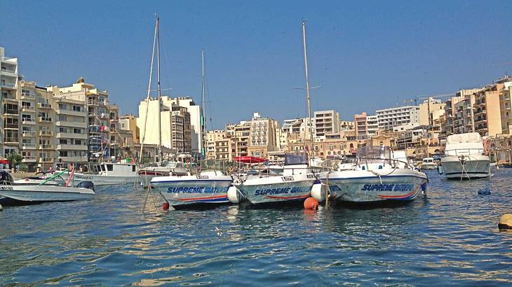 Marina, Boats, Malta