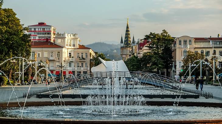 Water Fountain, Batumi, Georgia