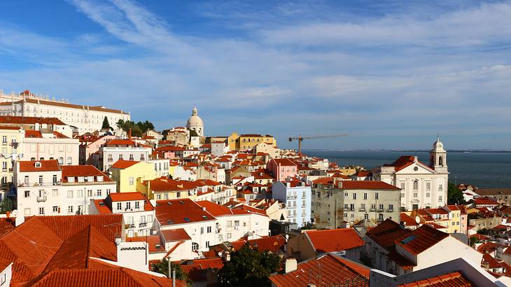 Rooftops, Lisbon, Portugal