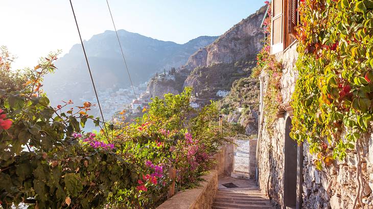 Nocelle is where to stay in Positano, Italy, to get great panoramic views