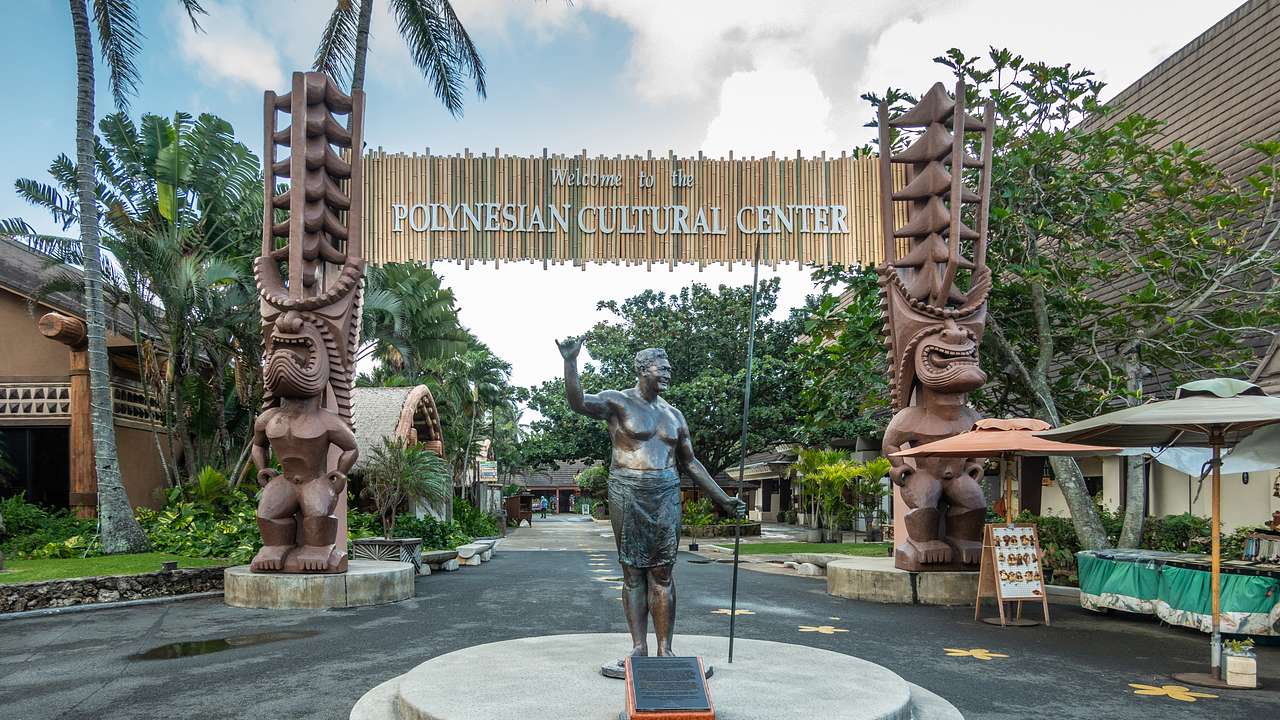 Visiting the Polynesian Cultural Center is one of the fun things to do in Oahu