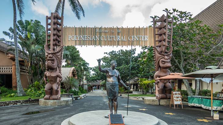 Visiting the Polynesian Cultural Center is one of the fun things to do in Oahu