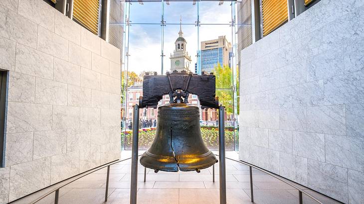 One of the most famous Pennsylvania landmarks is the Liberty Bell