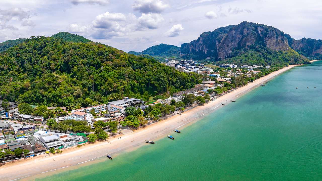 Ao Nang is where to stay in Krabi for activities near the beach