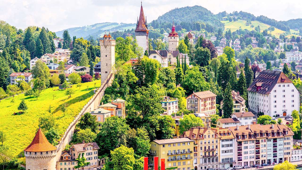 Altstadt is where to stay in Lucerne to learn the most about its history and culture