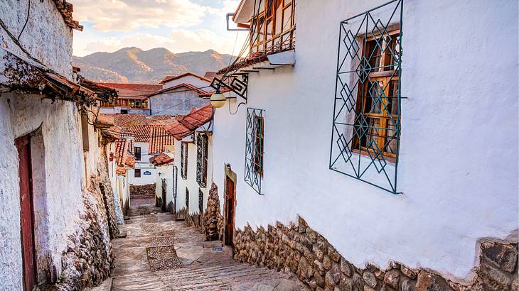San Blas is where to stay in Cusco for scenic views from cobblestoned streets