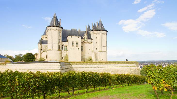 Saumur is where to stay in the Loire Valley to see historic castles and buildings