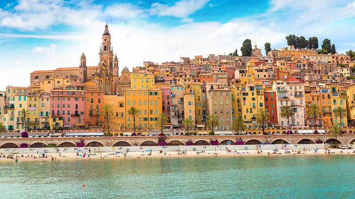 One of the best places for winter sun in Europe is Menton in France