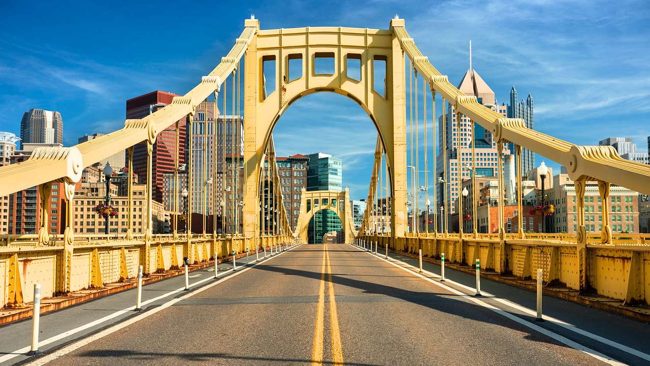 One of many popular Pittsburgh nicknames is City of Bridges