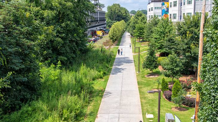 One of the fun things to do for couples in Atlanta, GA, is biking through the city