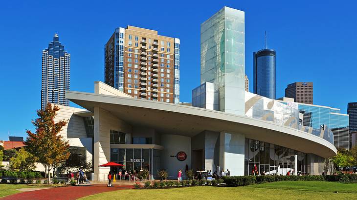 One of the fun things to do for couples in Atlanta, GA is going to World of Coca Cola