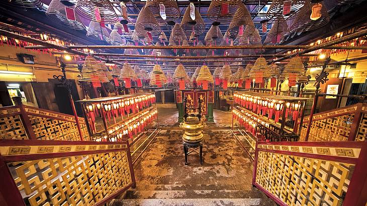 Going to the Man Mo Temple has to be on your Hong Kong itinerary