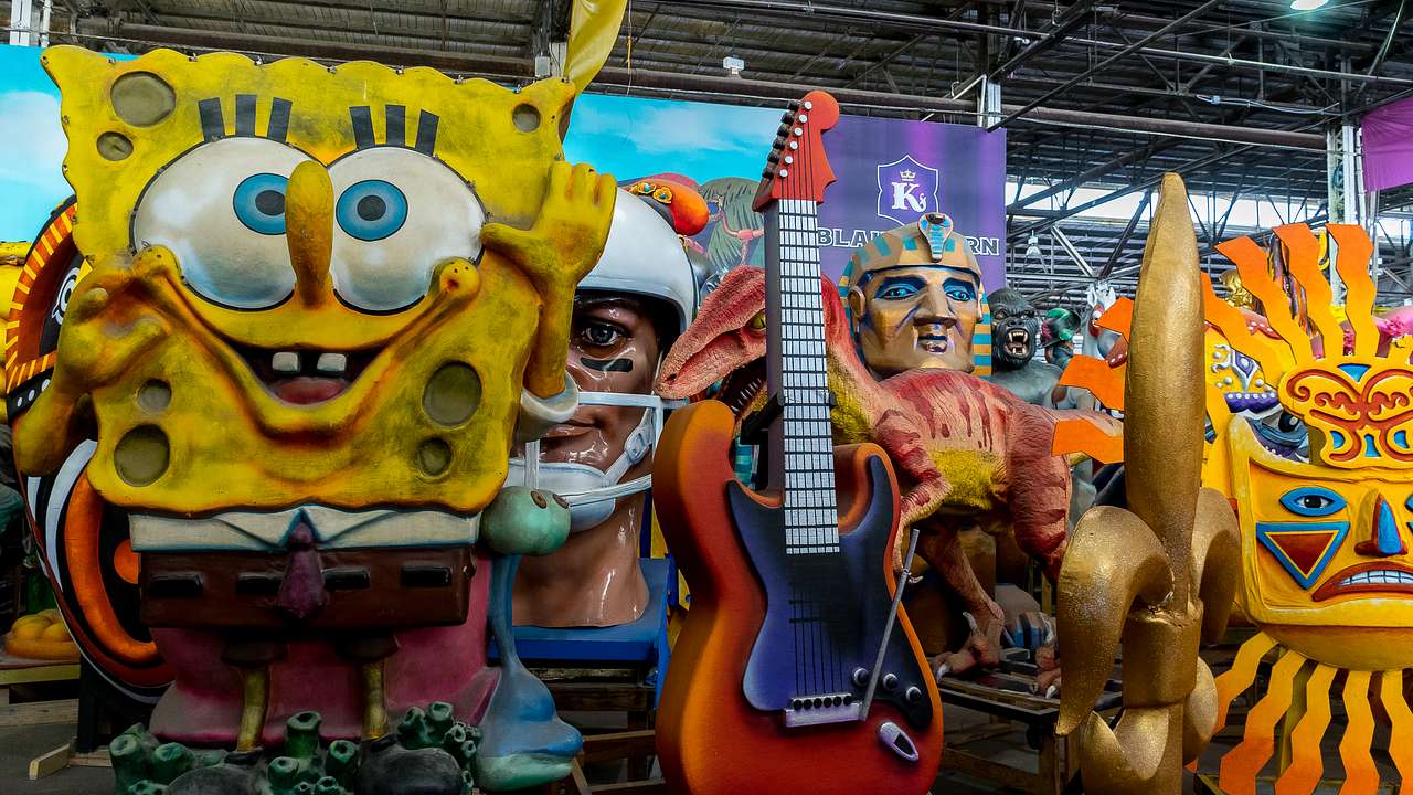 Mardi Gras World is a must-see on your 3-day New Orleans itinerary