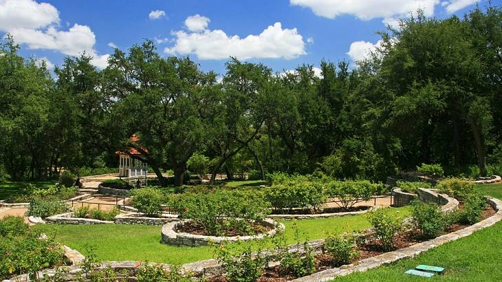 One of the unique things to do in Austin, Texas, is visiting Zilker Botanical Garden