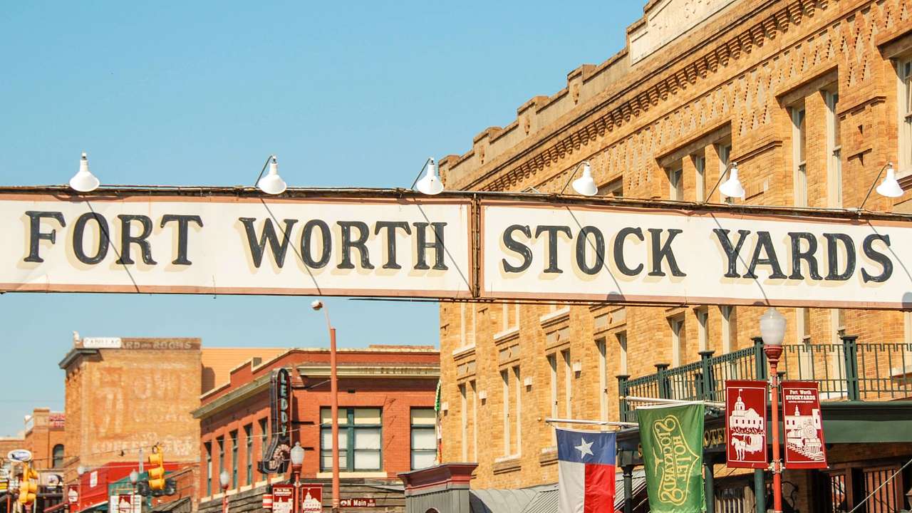 Fort Worth Stockyards is one of the must-visit landmarks in Fort Worth
