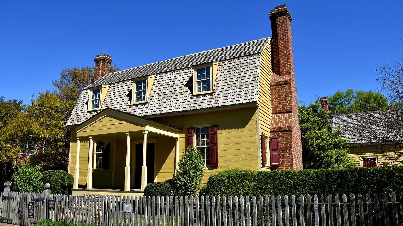 One of the historical landmarks in Raleigh, NC, is the Joel Lane Museum House