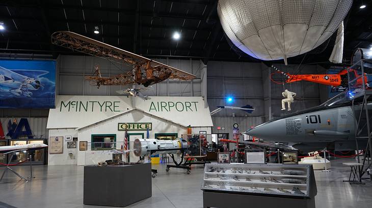 The Tulsa Air and Space Museum & Planetarium is one of the popular landmarks in Tulsa