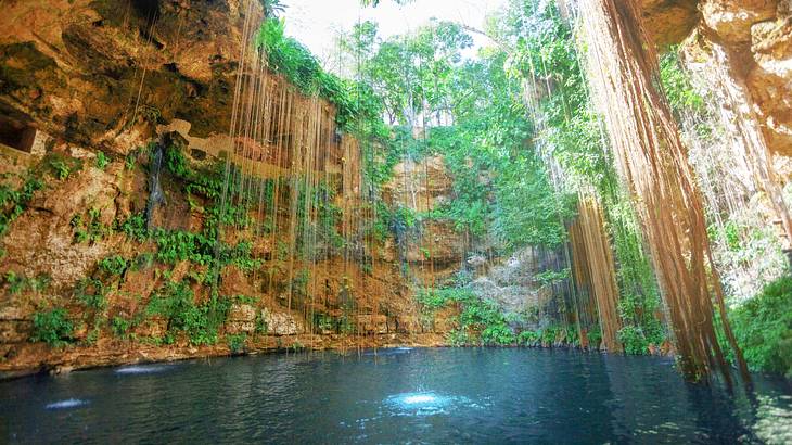 One of the best things to do in Cancún, Mexico, for couples, is visiting cenotes