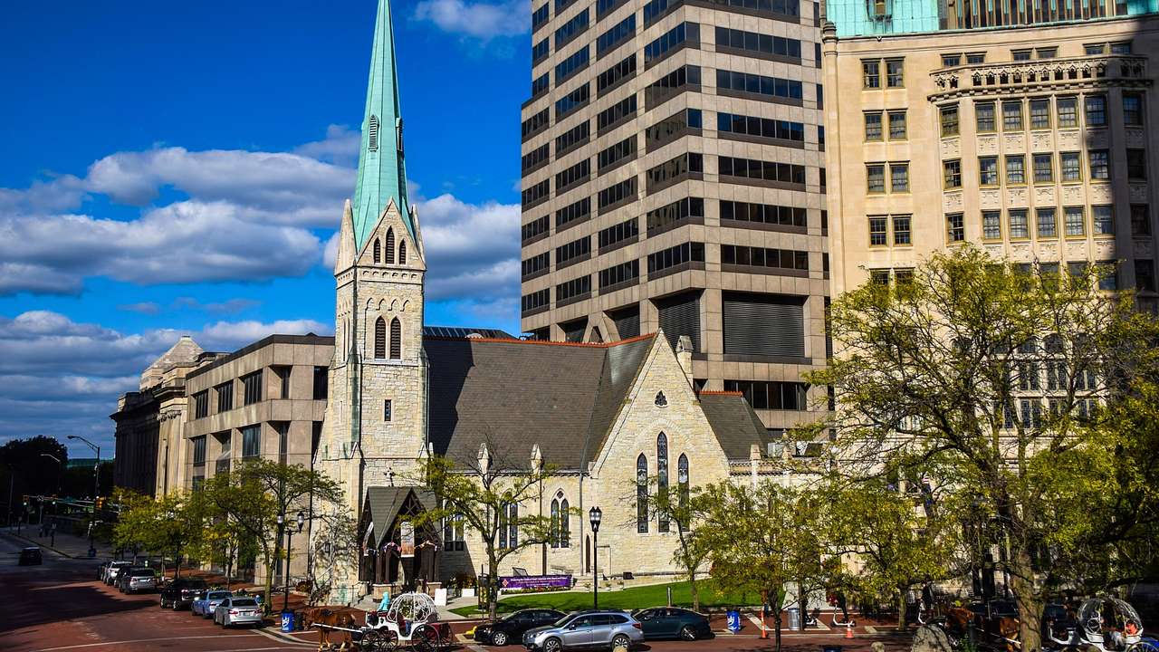 One of the must-see landmarks in Indianapolis is Christ Church Cathedral