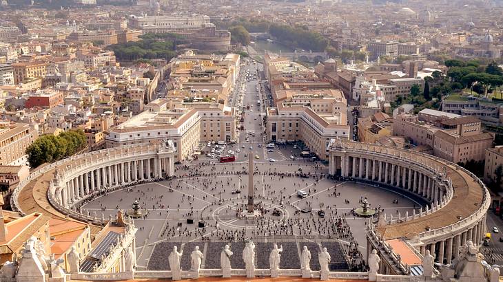 St. Peter's Square, Vatican City, Rome, Italy