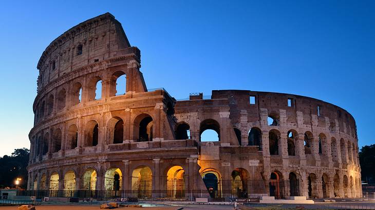 Colosseum, Night, Rome, Italy