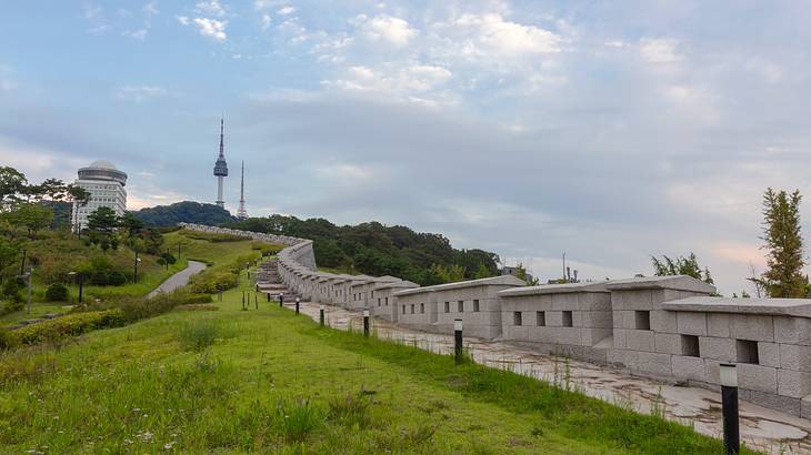 View of Namsan Park and N Seoul Tower