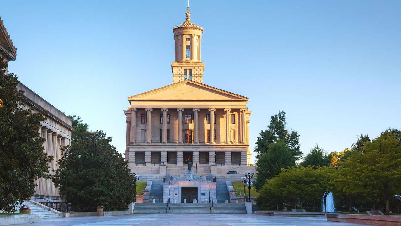 On your Nashville weekend trip, visit the State Capitol to learn about TN politics