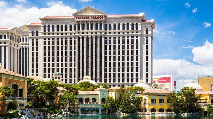 One of the most romantic hotels in Las Vegas for couples is Caesars Palace