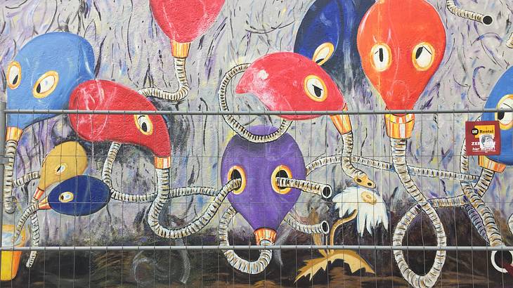 East Side Gallery, Berlin Wall, Germany